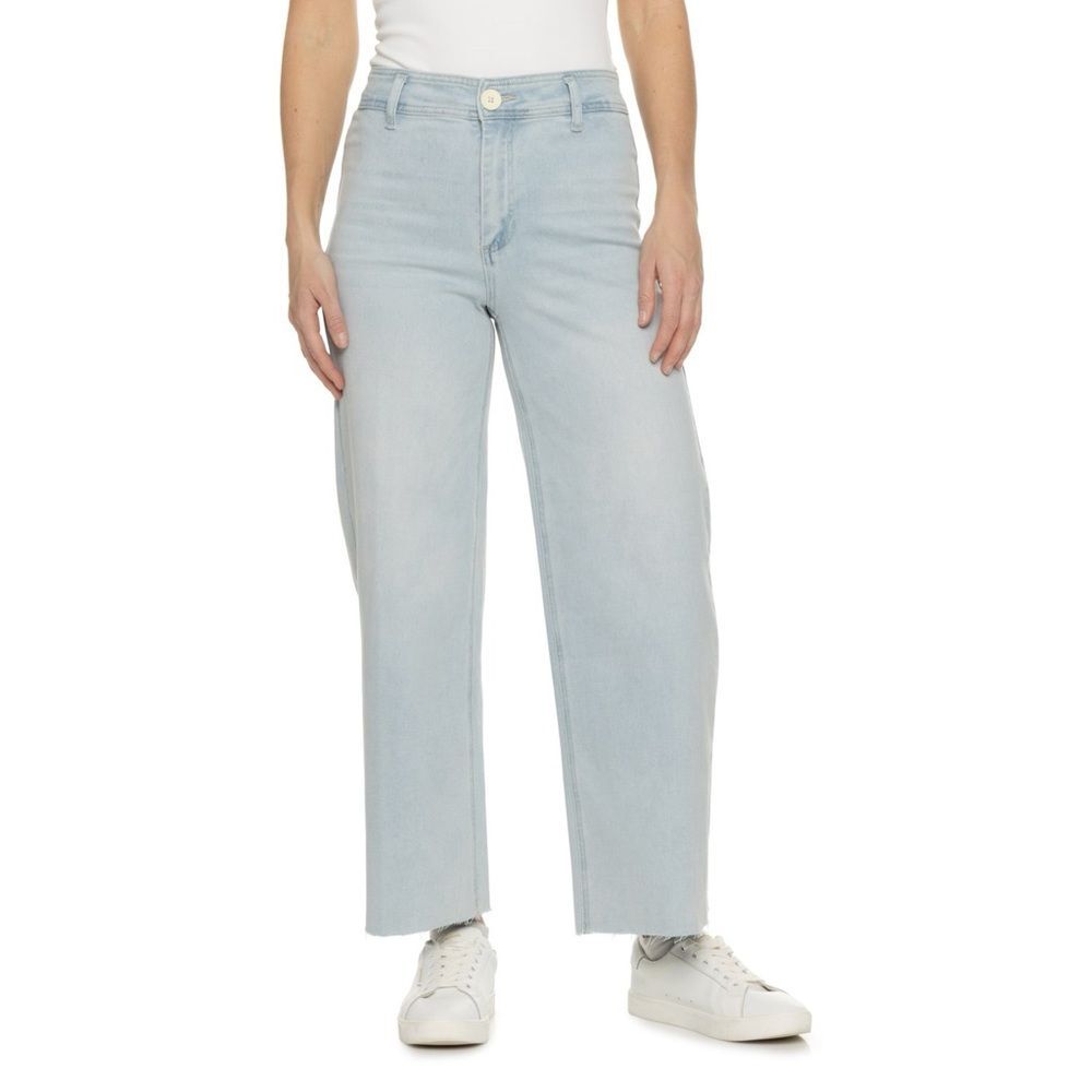 Light Blue Wide Leg Jeans